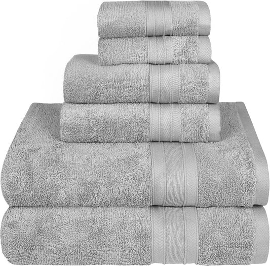 The Suave Threads Fresher Collection - 6 Piece Towel Set